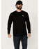 Image #2 - Troll Co Men's Twisting Wrenches Long Sleeve Graphic T-Shirt, Black, hi-res