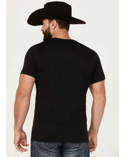Image #4 - Pendleton Men's Steer Rodeo Short Sleeve Graphic T-Shirt , Charcoal, hi-res