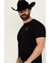 Image #2 - RANK 45® Men's Grip On Short Sleeve Graphic T-Shirt , Black, hi-res