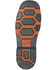 Image #7 - Hoss Men's Rushmore Wellington Western Work Boots - Composite Toe, Brown, hi-res