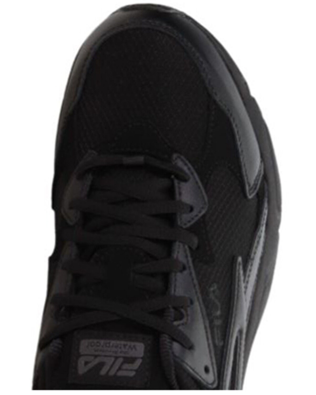 Image #5 - Fila Men's Memory Lateshift Slip Resistant Waterproof Work Shoes - Soft Toe, Black, hi-res