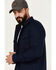 Image #2 - Brothers and Sons Men's Burley Long Sleeve Button Down Flannel Shirt, Navy, hi-res