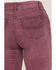 Image #4 - Idyllwind Women's Washed Down High Risin' Corduroy Flare Jeans, Purple, hi-res