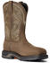 Image #1 - Ariat Men's Distressed WorkHog® XT Cottonwood Work Boot - Composite Toe, Brown, hi-res