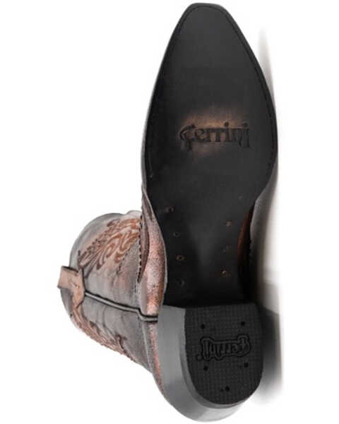 Image #7 - Ferrini Women's Masquerade Western Boots - Snip Toe , Copper, hi-res