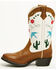 Image #3 - Shyanne Girls' Sadie Western Boots - Round Toe, Brown, hi-res