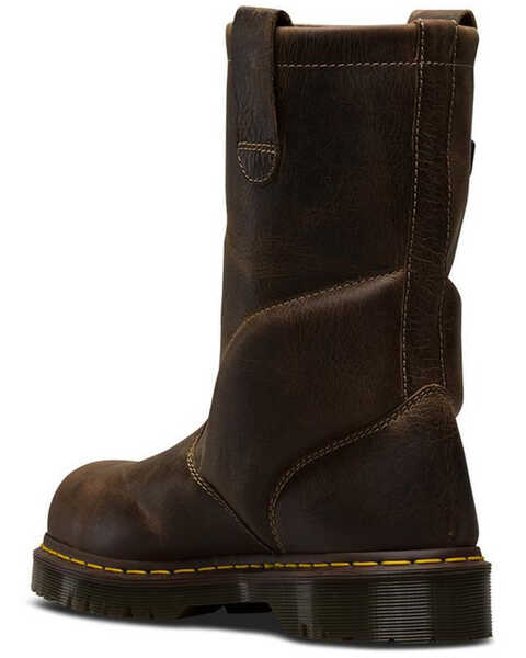 Image #4 - Dr. Martens Wellington Work Boots - Steel Toe , Brown, hi-res
