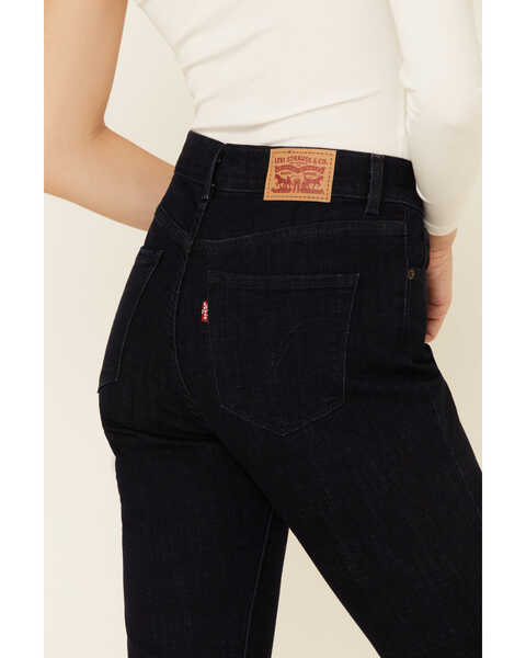 Image #3 - Levi’s Women's Classic Straight Fit Jeans, Indigo, hi-res