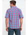 Image #2 - Resistol Men's Yosemite Small Plaid Short Sleeve Western Shirt, , hi-res