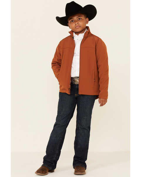 Image #2 - Panhandle Boys' Performance Zip-Front Softshell Jacket , , hi-res