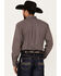 Image #4 - Ariat Men's Crawford Medallion Print Long Sleeve Button-Down Western Shirt, Navy, hi-res