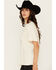 Image #2 - Blended Women's Gone Country Short Sleeve Graphic Tee, Cream, hi-res