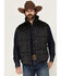 Image #1 - Cody James Men's Rocker Tonal Southwestern Print Puffer Vest, Black, hi-res