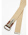 Image #2 - Brothers and Sons Men's Bottle Opener Canvas Belt, Silver, hi-res