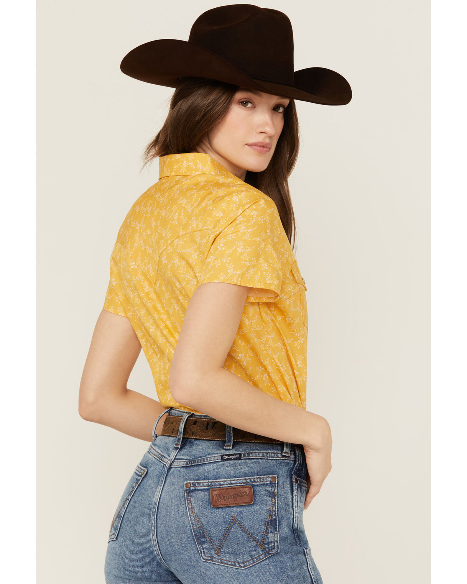 Wrangler pearl snap western shirts on sale