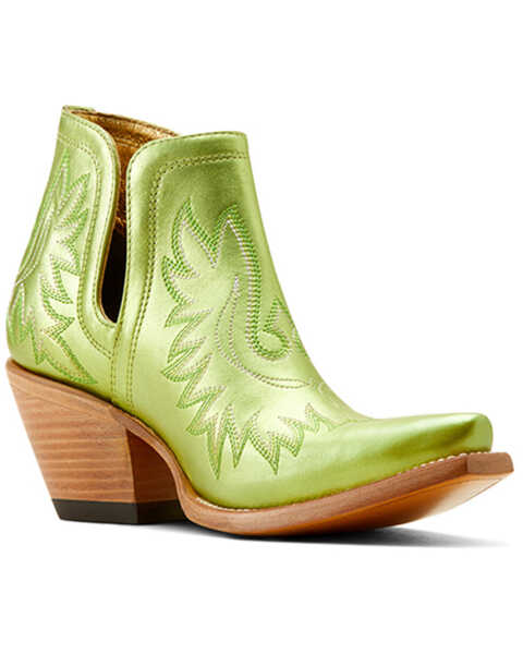 Image #1 - Ariat Women's Dixon Fashion Booties - Snip Toe, Green, hi-res