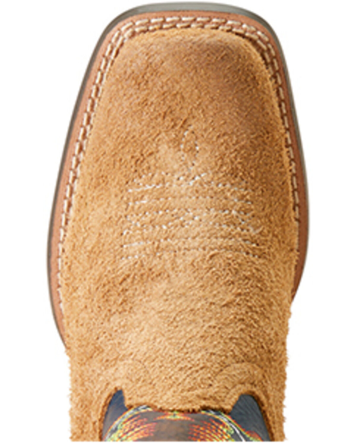 Image #4 - Ariat Boys' Derby Monroe Western Boots - Square Toe, Beige, hi-res