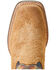 Image #4 - Ariat Boys' Derby Monroe Western Boots - Square Toe, Beige, hi-res