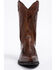 Image #2 - Laredo Men's Laramie Western Boots - Snip Toe, Rust, hi-res