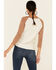 Rock & Roll Denim Women's Brown & Ivory Desert Rose Graphic Raglan Tee , Brown, hi-res