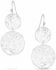 Image #2 - Montana Silversmiths Women's Sundance Concho Earrings, Silver, hi-res