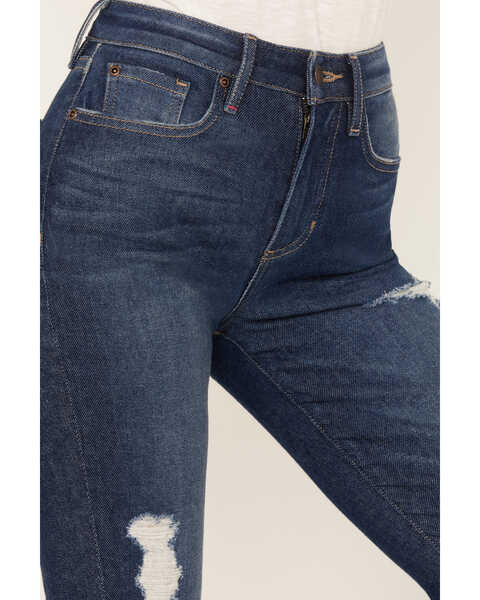 Image #2 - Idyllwind Women's Fulton Vintage Gypsy High Rise Bootcut Jeans, Dark Wash, hi-res