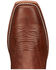 Justin Women's Vickory Performance Leather Western Boots - Square Toe , Tan, hi-res