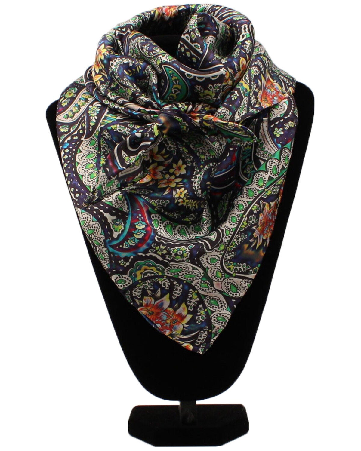 M&F Western Women's Floral Wild Rag Scarf, Multi, hi-res
