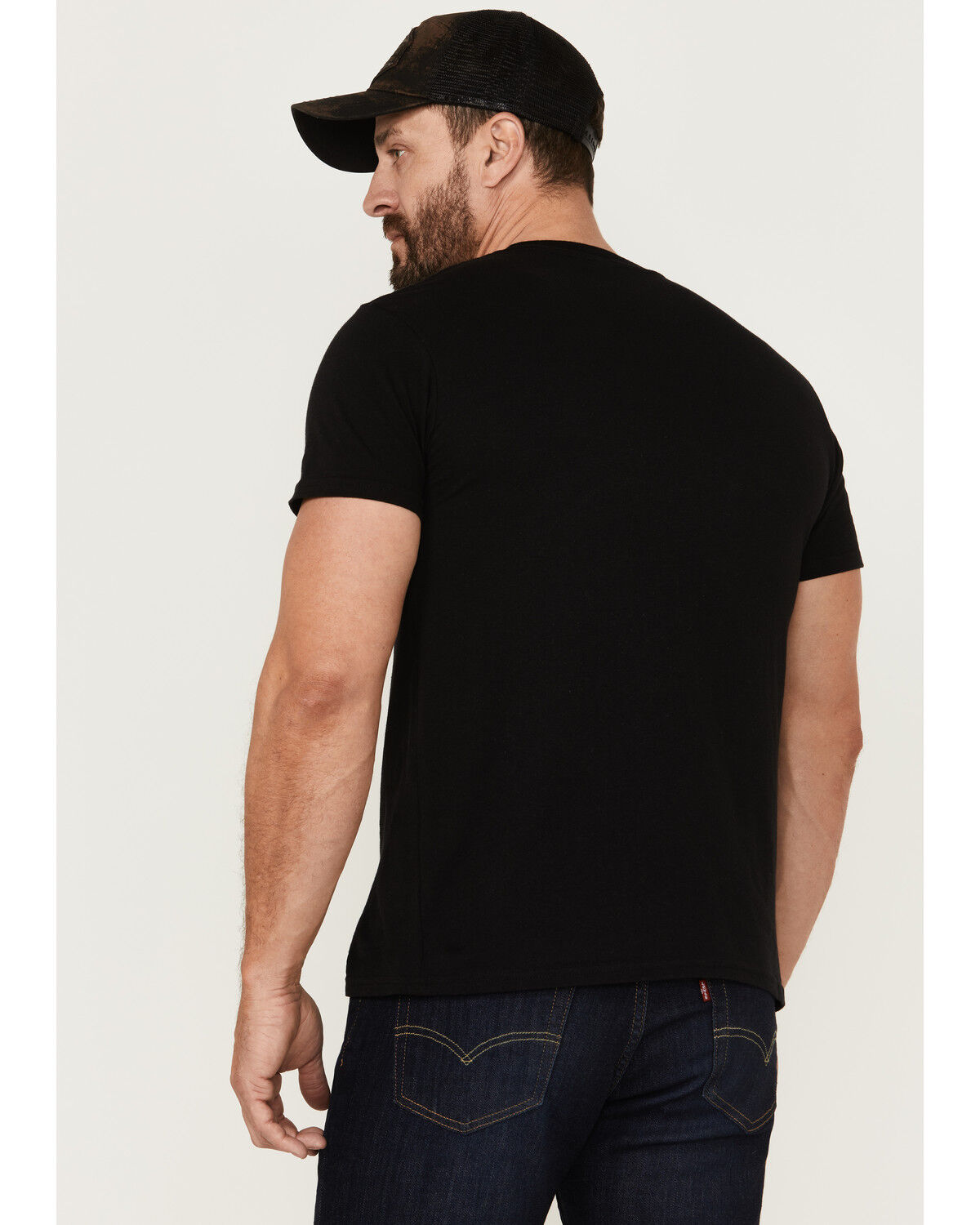 Image #4 - Moonshine Spirit Men's Spirit Bolt Logo Black Graphic T-Shirt, , hi-res