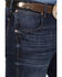 Image #2 - Wrangler Retro Men's Merriam Dark Wash Stretch Slim Bootcut Jeans - Big, Dark Wash, hi-res
