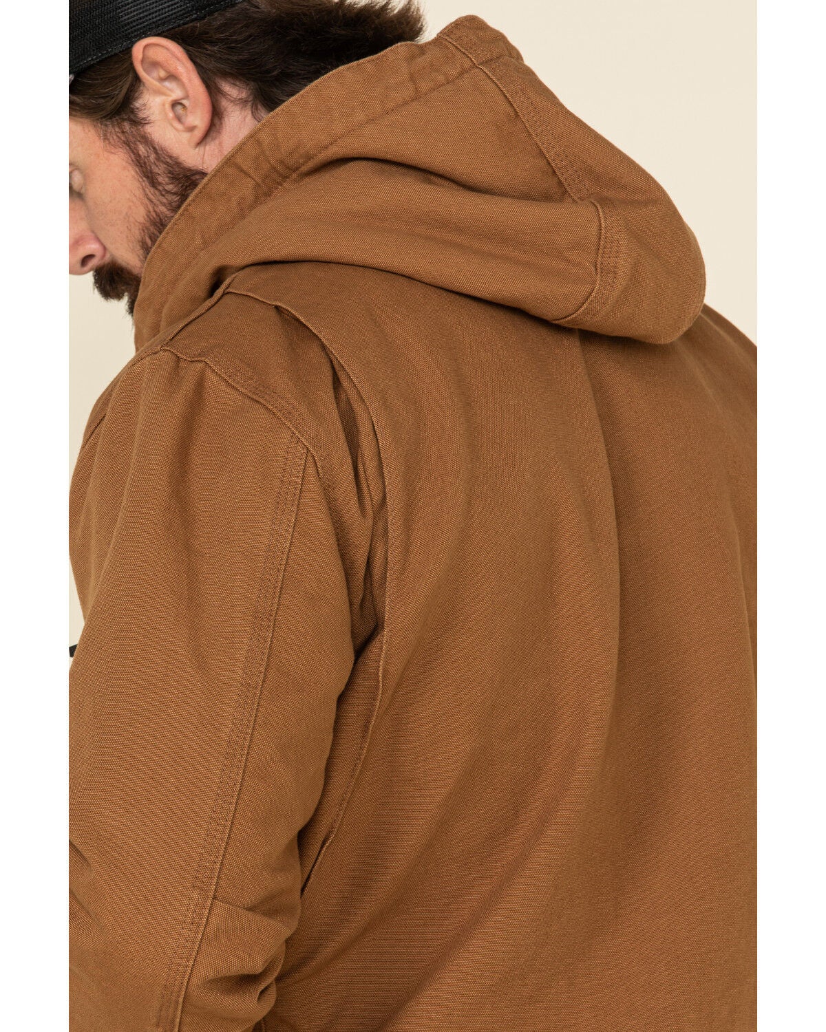 carhartt duck jacket hood