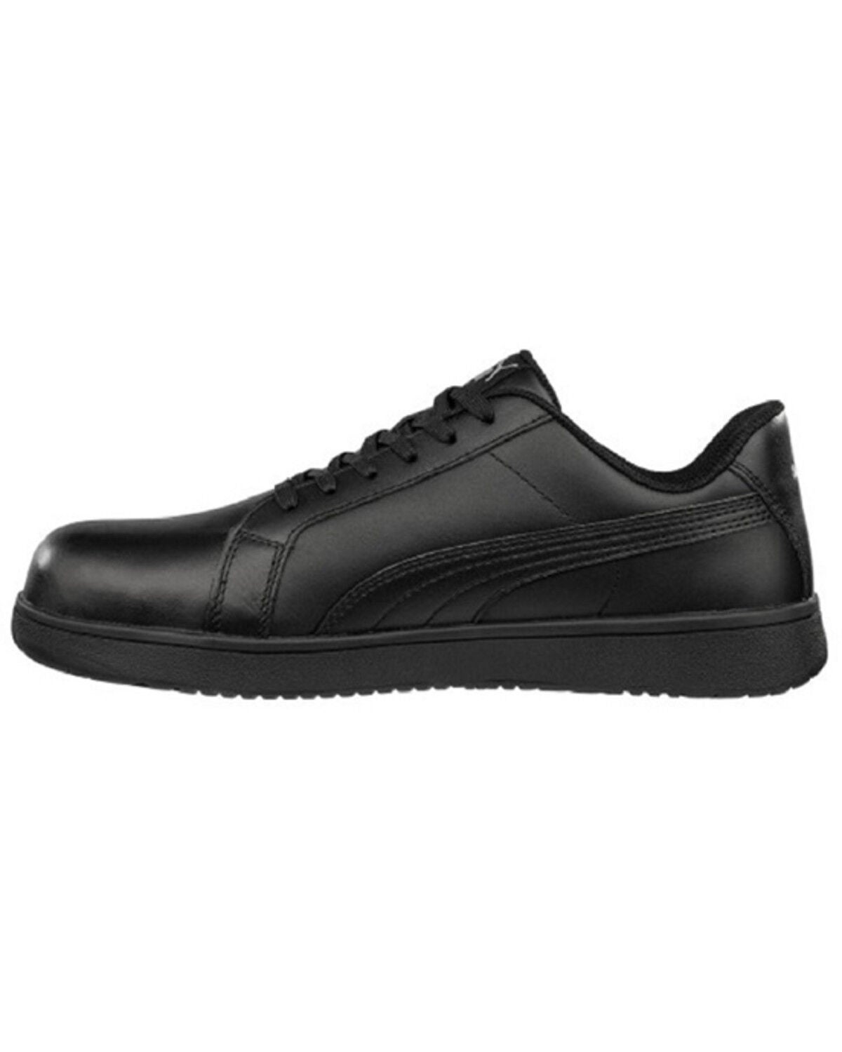 Image #2 - Puma Safety Women's Blast Low Slip Resistant Work Sneaker - Soft Toe, Black, hi-res