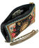 Mary Frances Shine On Beaded & Embroidered Floral Crossbody Phone Bag, Black, hi-res