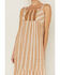 Image #3 - Angie Women's Stripe Tier Midi Dress, Yellow, hi-res