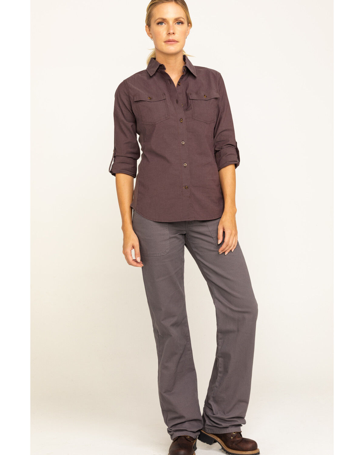 Image #6 - Wrangler Riggs Women's Advanced Comfort Work Pants, Charcoal, hi-res