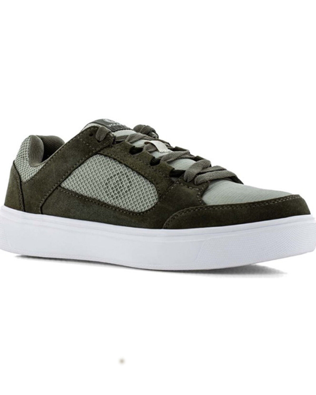 Image #1 - Volcom Men's Evolve Skate Inspired Work Shoes - Composite Toe, Olive, hi-res