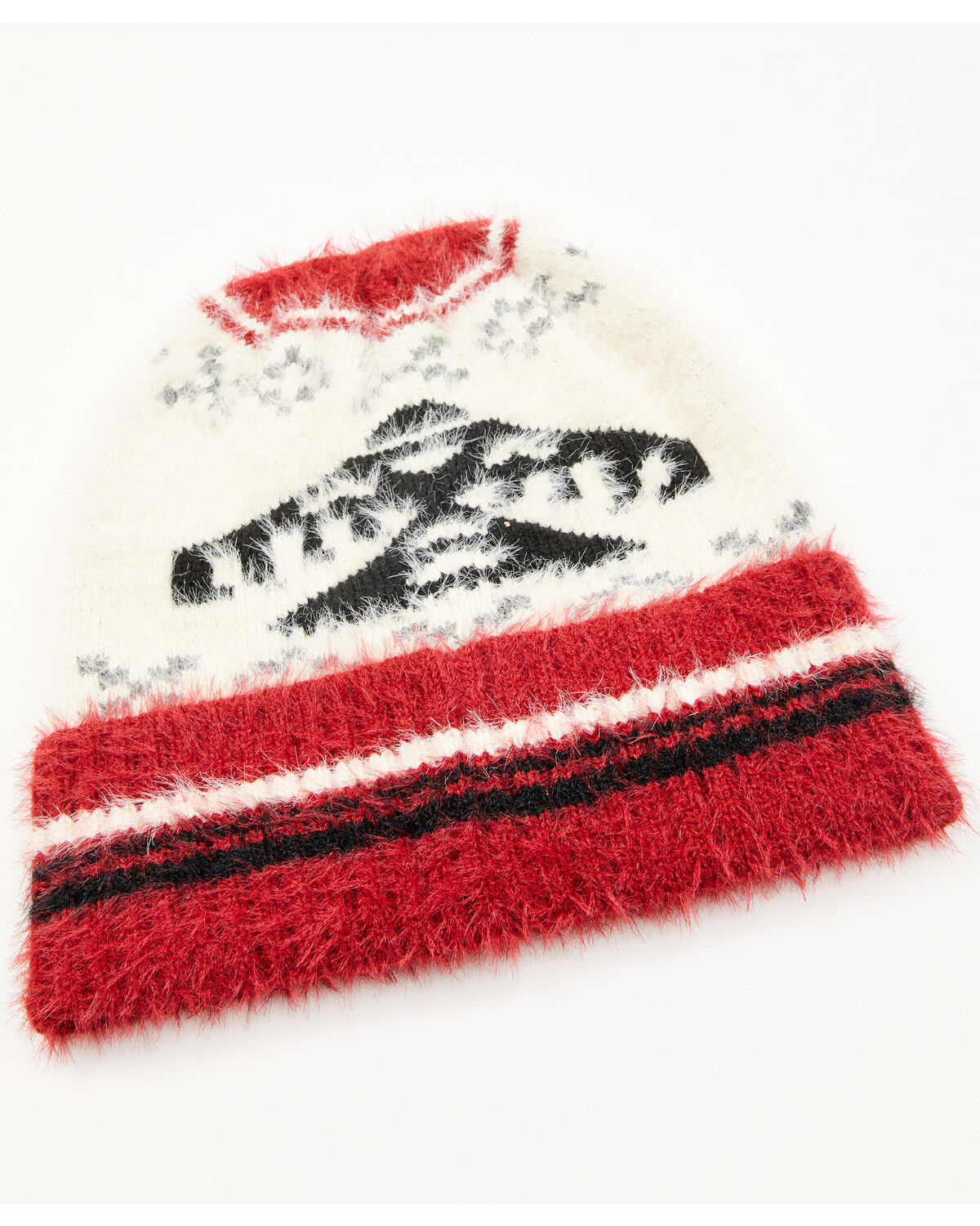 Image #1 - Idyllwind Women's Rialto Thunderbird Southwestern Print Beanie, Black, hi-res