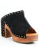 Image #1 - Dingo Women's Echo Wooden Sandals, Black, hi-res