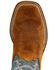 Image #6 - Horse Power Little Boys' Tobacco Suede Western Boots - Broad Square Toe, Tan, hi-res