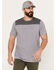 Image #1 - Brothers and Sons Men's Football Short Sleeve T-Shirt, Dark Grey, hi-res