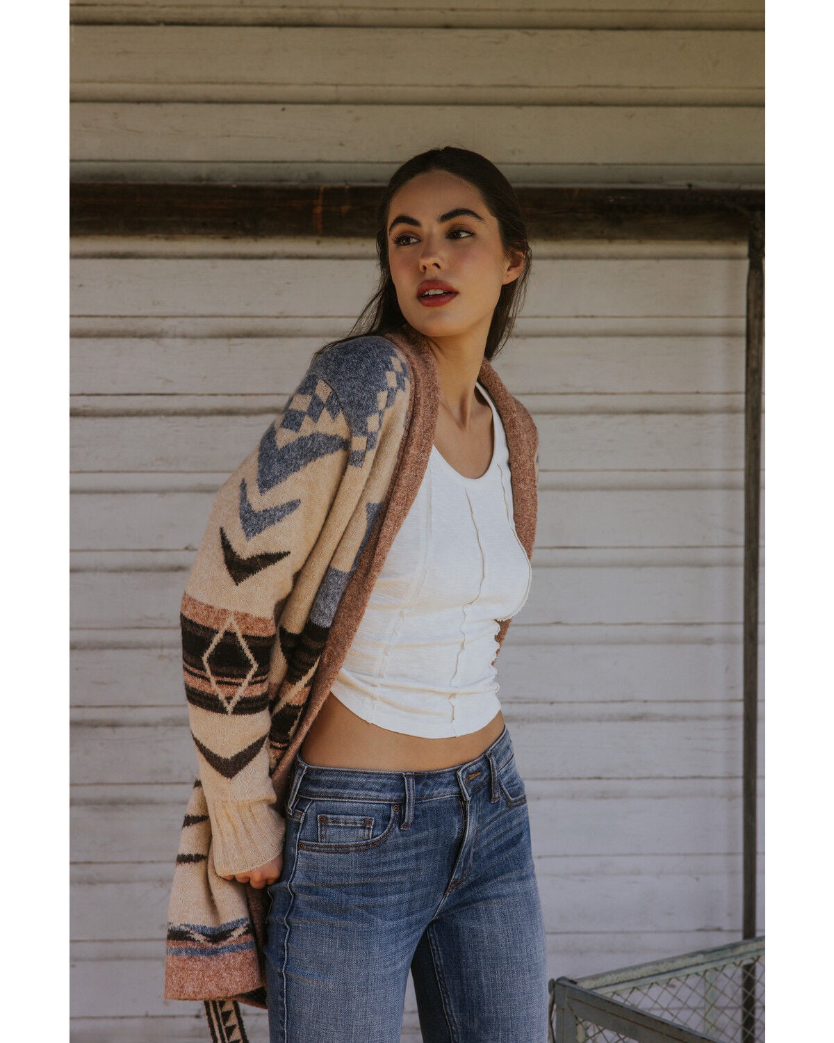 Skinpimp Buzzaround(Mullard OC84搭載) Idyllwind Women's Kimbark Southwestern Print Cardigan | Sheplers