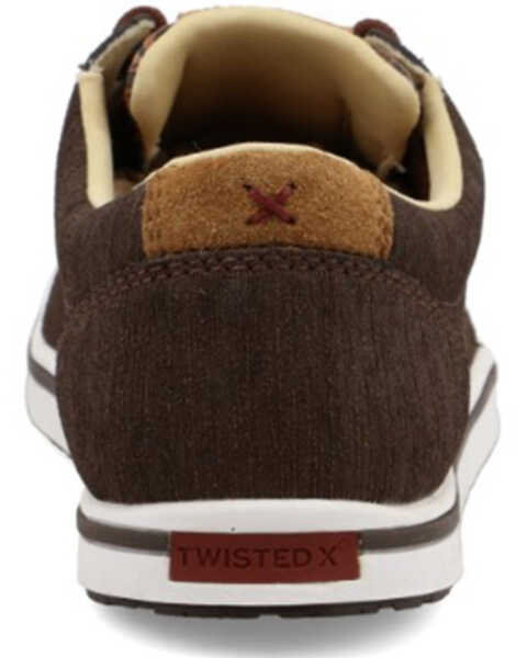 Image #5 - Twisted X Women's Kick's Casual Shoes - Moc Toe , Brown, hi-res