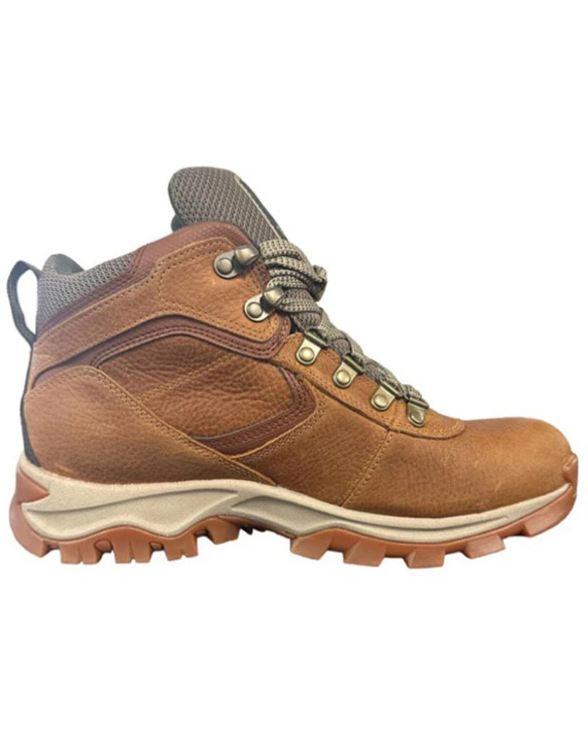 Image #1 - Timberland Men's Maddsen Mid Waterproof Hiking Boots - Soft Toe, Tan, hi-res