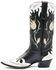 Idyllwind Women's Southern Belle Western Boots - Pointed Toe, Black/white, hi-res
