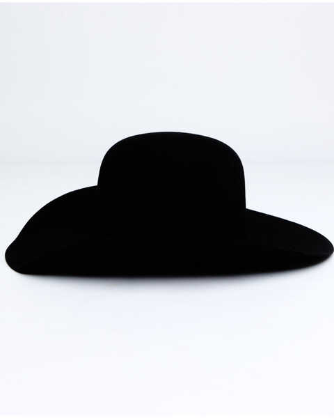 Image #2 -  Rodeo King 7X Felt Cowboy Hat, Black, hi-res
