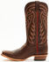 Image #3 - Justin Men's Brindle Western Boots - Square Toe , Brown, hi-res