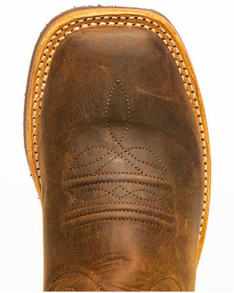 Image #6 - Cody James Boys' Western Boots - Broad Square Toe, Brown, hi-res