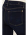 Image #2 - 7 For All Mankind Women's  Dark Wash Mid Rise Tailorless Dojo Stretch Trouser Jeans , Dark Wash, hi-res