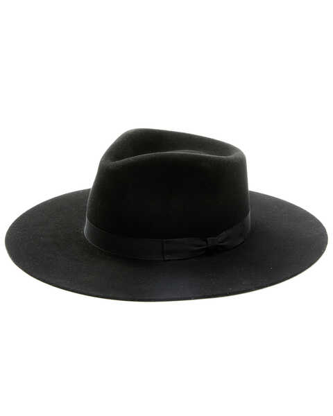 Shyanne Women's 2X Felt Western Fashion Hat , Black, hi-res