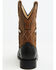 Image #5 - Cody James Boys' Zeke Western Boots - Broad Square Toe, Black, hi-res